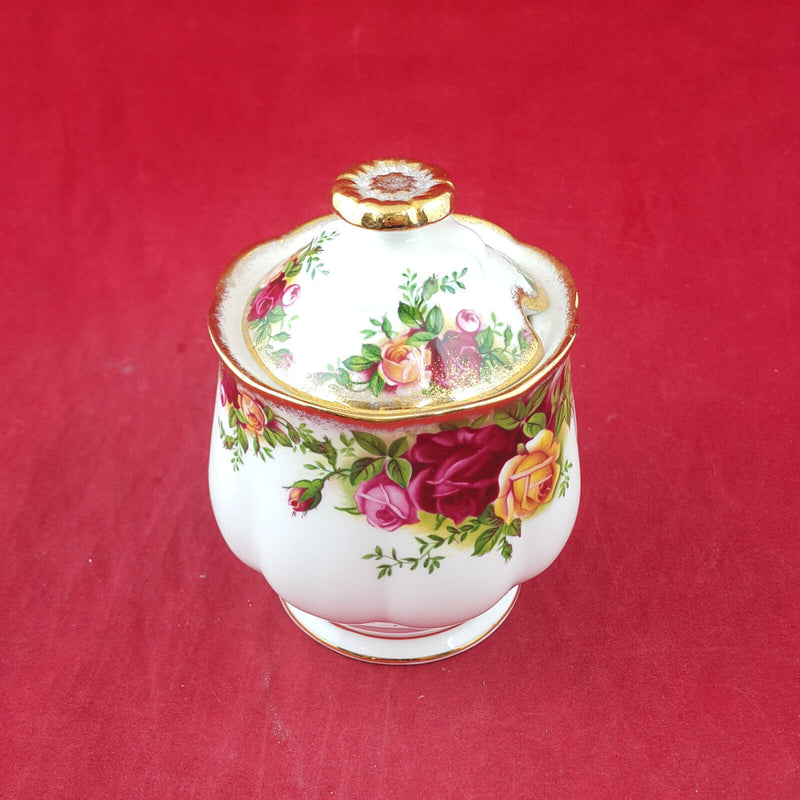 Royal Albert - Old Country Roses - Jam / Sugar Pot With Lid - OP 2833