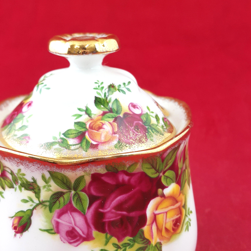 Royal Albert - Old Country Roses - Jam / Sugar Pot With Lid - OP 2833