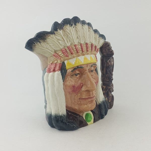 Royal Doulton Character Jug Large - North American Indian D6611 – 8105 RD