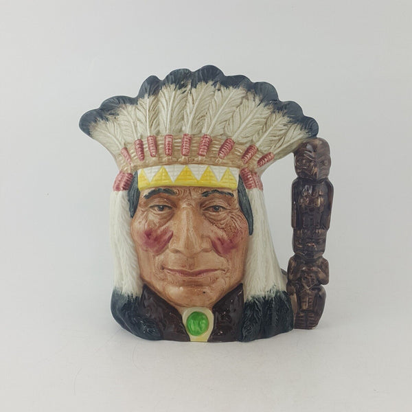 Royal Doulton Character Jug Large - North American Indian D6611 – 8105 RD