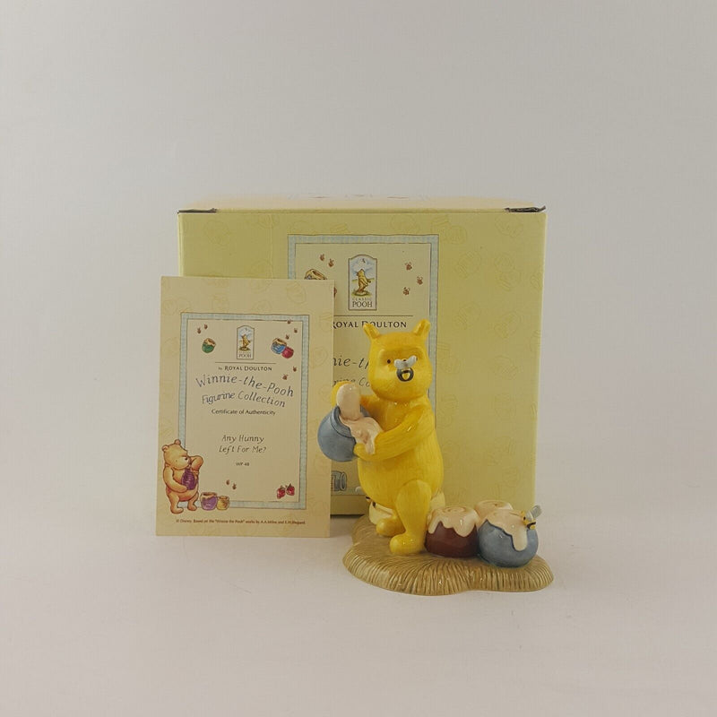 Royal Doulton Winnie The Pooh Any Hunny Left for Me WP48 - 8113 RD