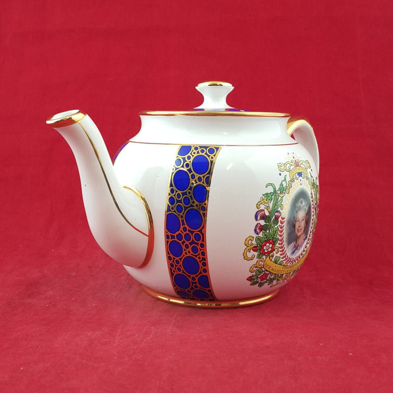 Ringtons Teapot - Queen Elizabeth II Coronation Golden Jubilee 2003 - OP 2819