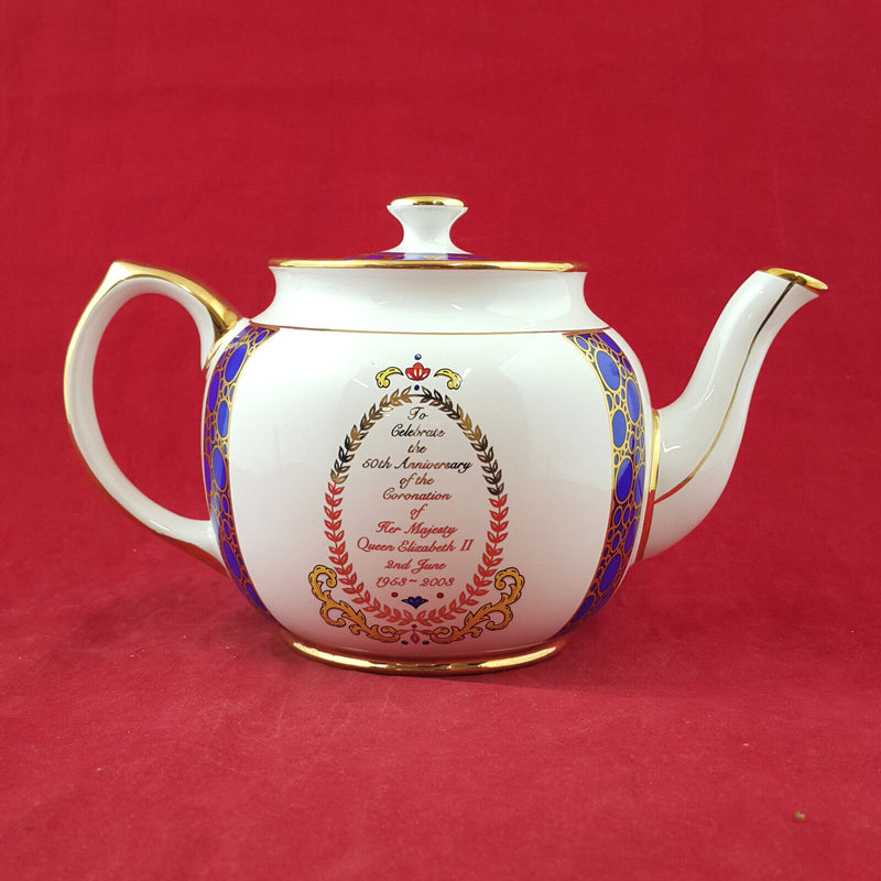 Ringtons Teapot - Queen Elizabeth II Coronation Golden Jubilee 2003 - OP 2819