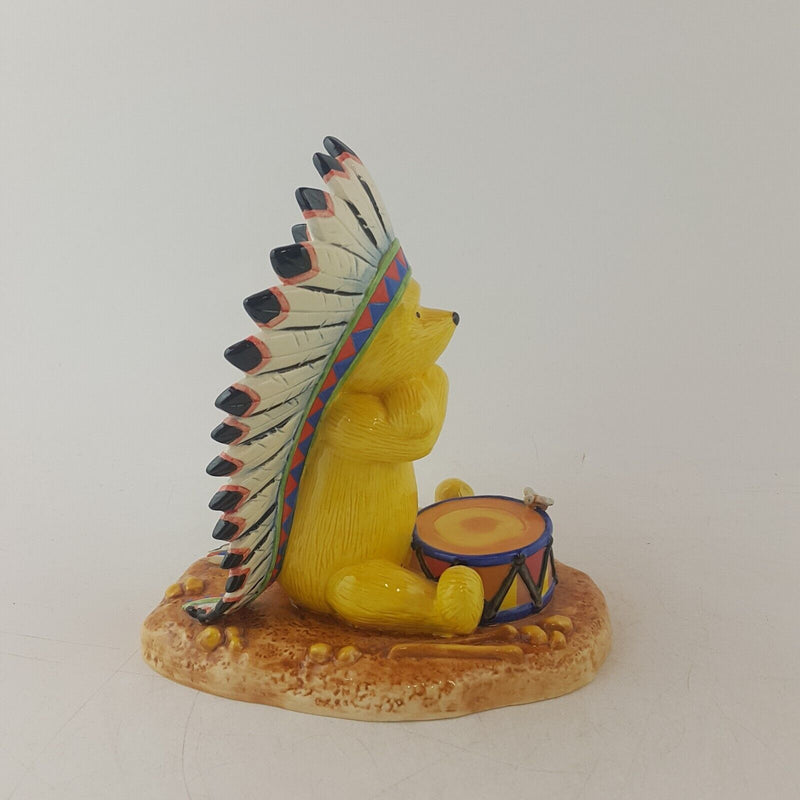 Royal Doulton Winnie The Pooh The Wild West Collection Big Chief Pooh  WP88 - 81