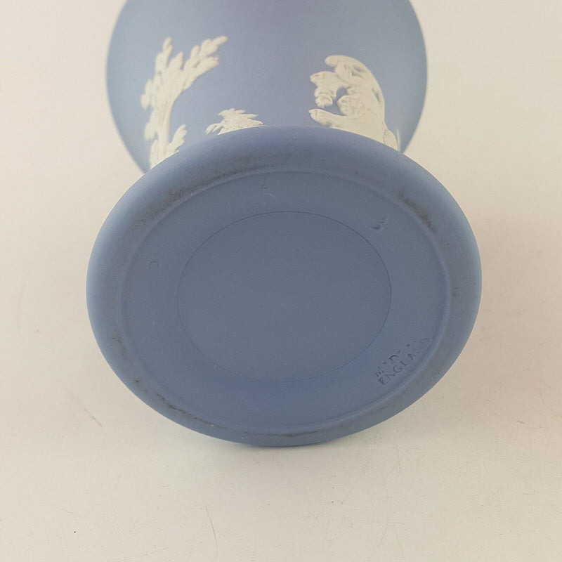 Wedgwood Blue Jasperware Small Posy Vase - 8089 WD