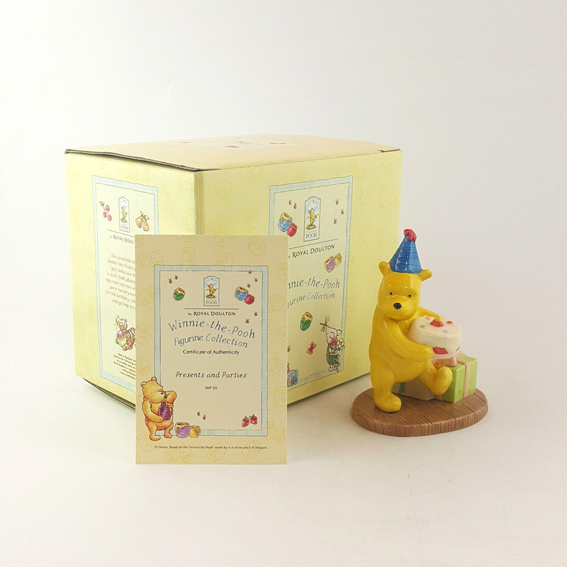 Royal Doulton Winnie The Pooh - Presents and Parties WP50 - RD 2880