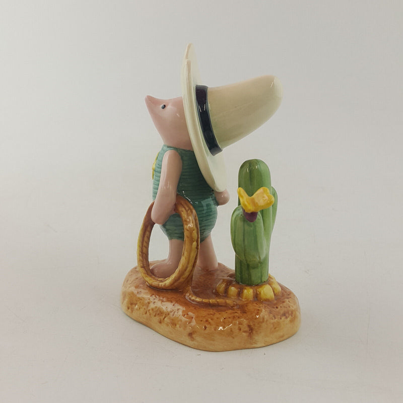 Royal Doulton Winnie The Pooh - Howdy Sheriff Piglet WP89 - RD 2878