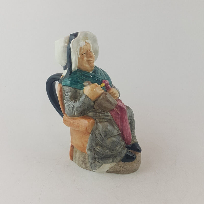 Wood & Sons England Toby Jug Mrs Gamp - 8098 OA