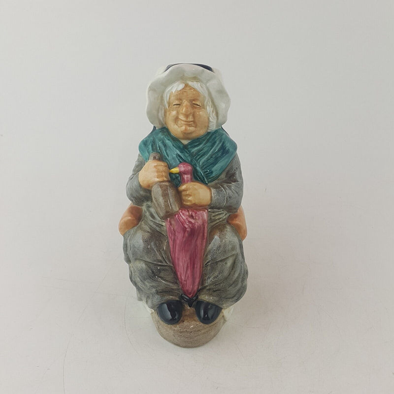 Wood & Sons England Toby Jug Mrs Gamp - 8098 OA