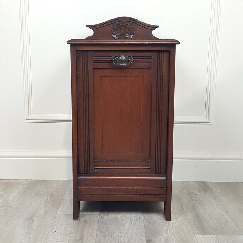 Antique Fireside Coal Purdonium / Log Bin - F266