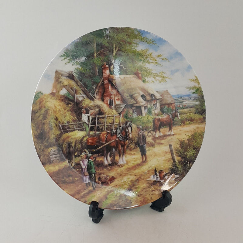 Wedgewood Making The Hayrick Decorative Plate - 8192 WD