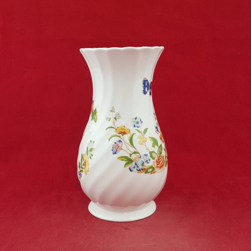 Aynsley Cottage Garden Spiral Vase - 8207 O/A