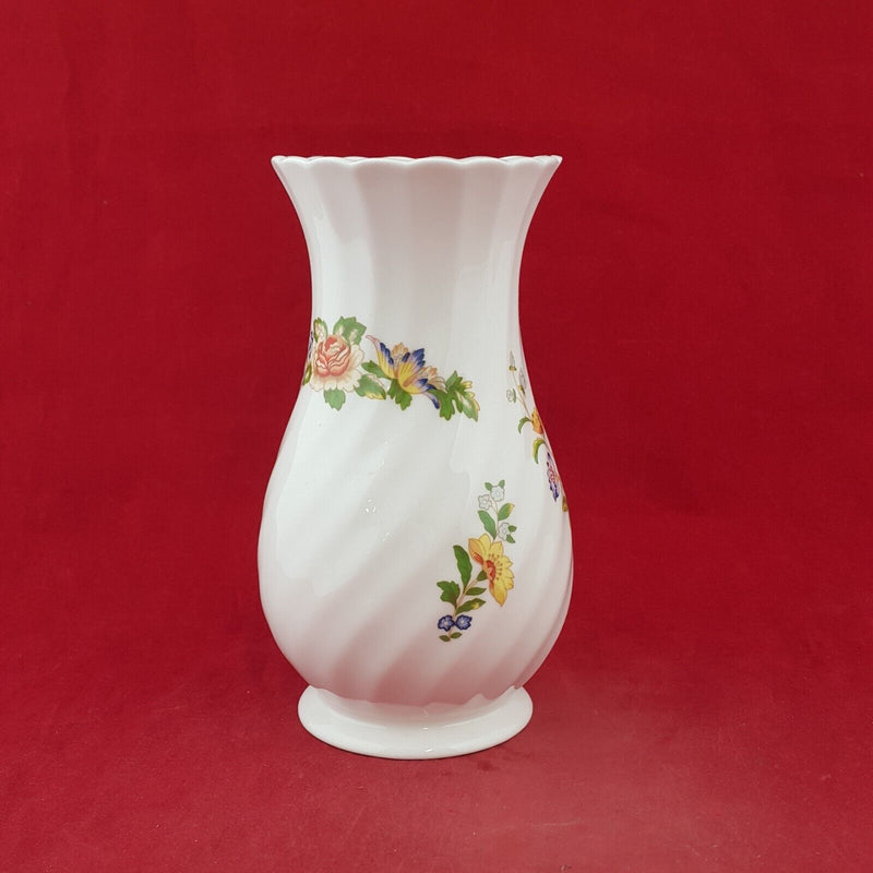 Aynsley Cottage Garden Spiral Vase - 8207 O/A