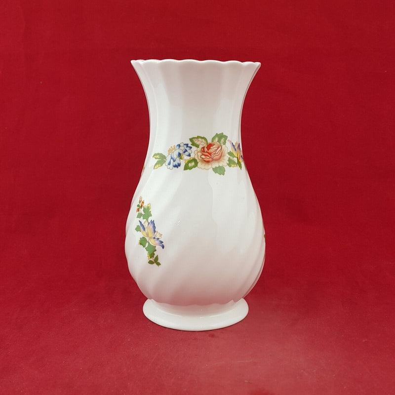 Aynsley Cottage Garden Spiral Vase - 8207 O/A