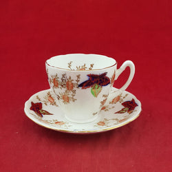 Vintage Bone China Cups & Saucer - 8179 N/A