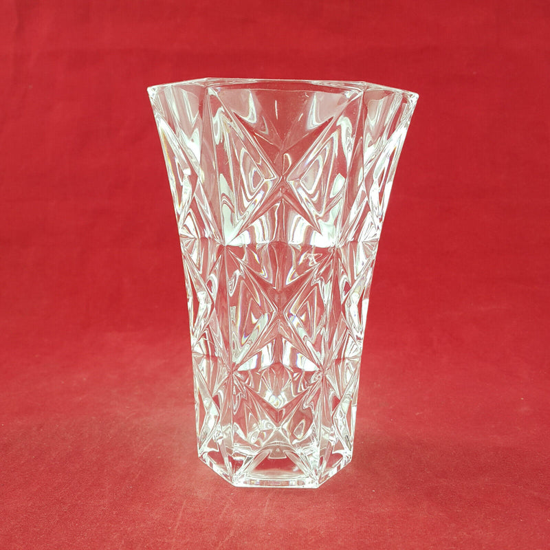 Vintage Crystal Glass Vase - OV 2945