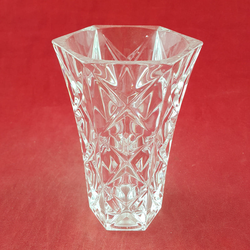 Vintage Crystal Glass Vase - OV 2945