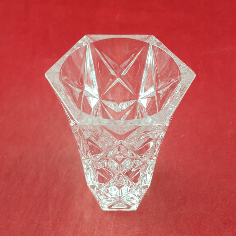 Vintage Crystal Glass Vase - OV 2945