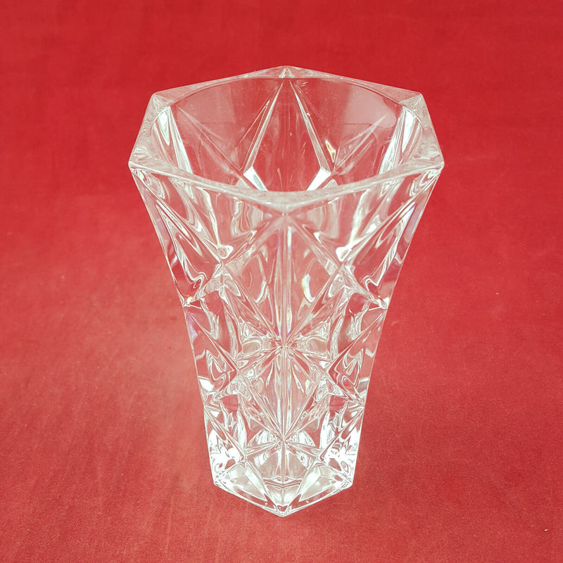 Vintage Crystal Glass Vase - OV 2945