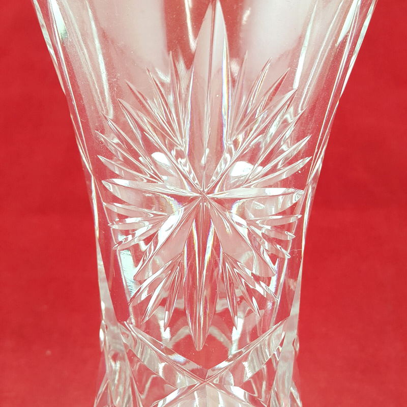 Vintage Crystal Glass Vase - OV 2990