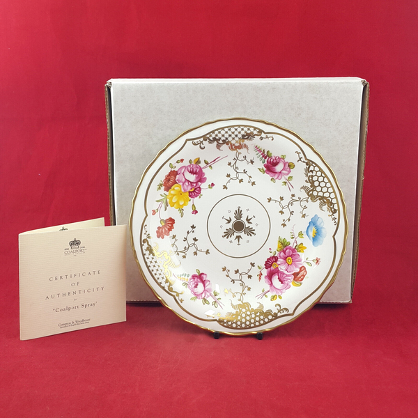 Coalport Decorative Plate - Coalport Sprays (Boxed with CoA) - CP 3012