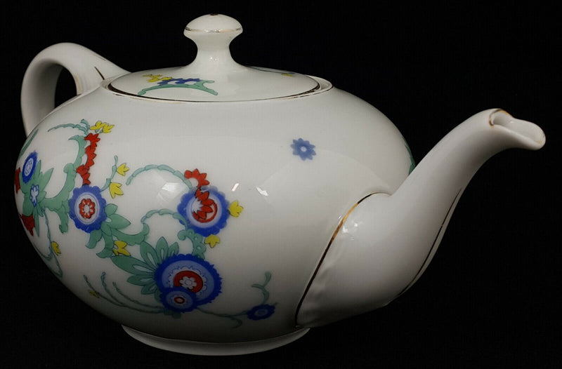 Rosenthal Flower Pattern Teapot