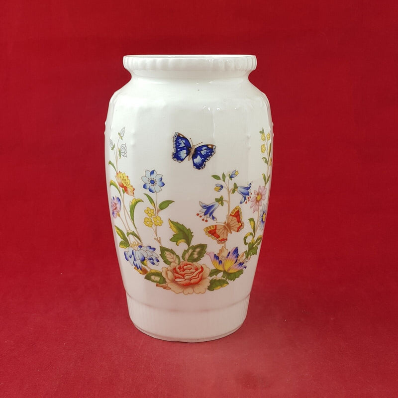 Aynsley Cottage Garden Flowers & Butterflies Vase  - 8296 OA