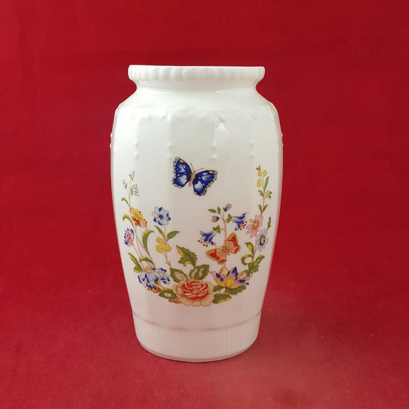 Aynsley Cottage Garden Flowers & Butterflies Vase  - 8296 OA