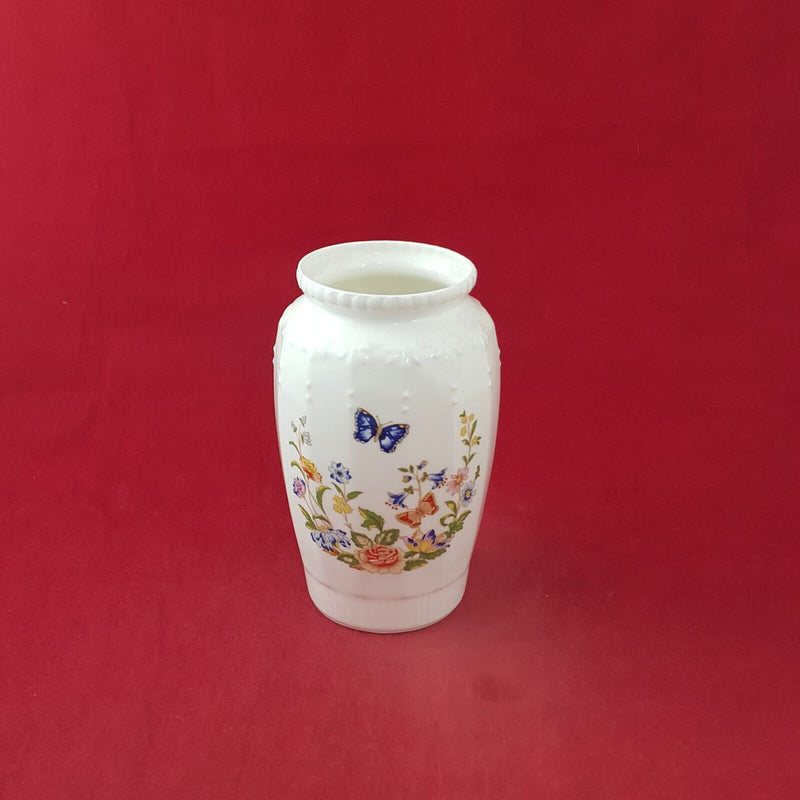 Aynsley Cottage Garden Flowers & Butterflies Vase  - 8296 OA