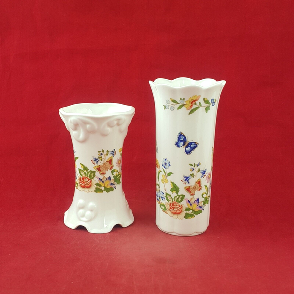 Aynsley Cottage Garden Set of Two Vases - 8303 OA