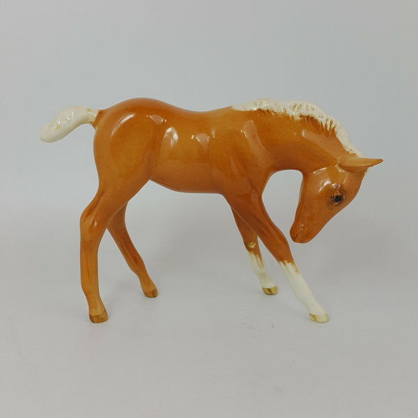 Beswick Large Foal Gloss Palomino Model Number 947 0050 BSK