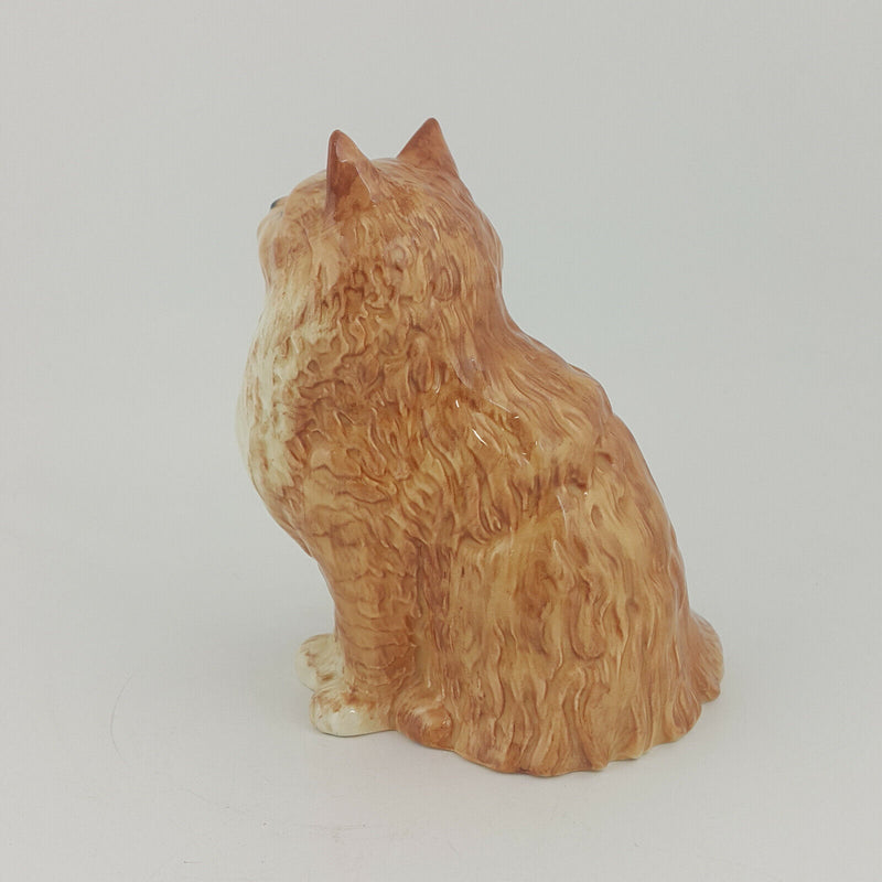 Beswick - Persian Cat Sitting 1880 Ginger Gloss - 582 BSK