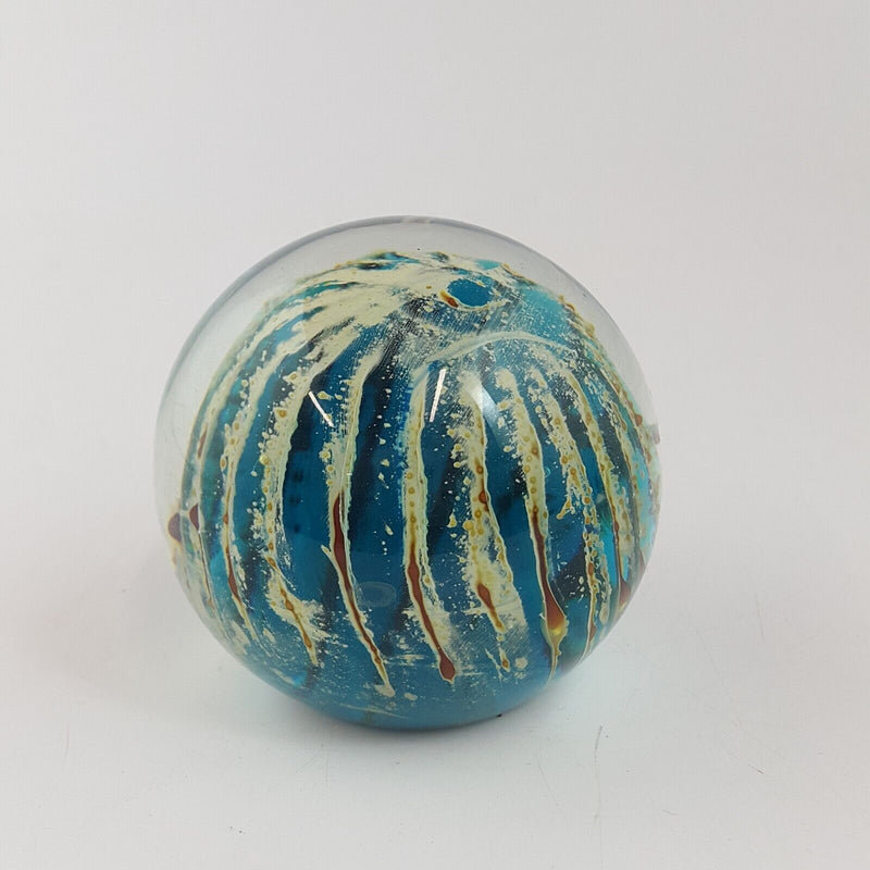 Mdina Glass Sea Urchin Paperweight - 62TF