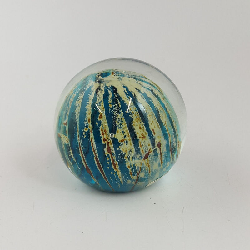 Mdina Glass Sea Urchin Paperweight - 62TF