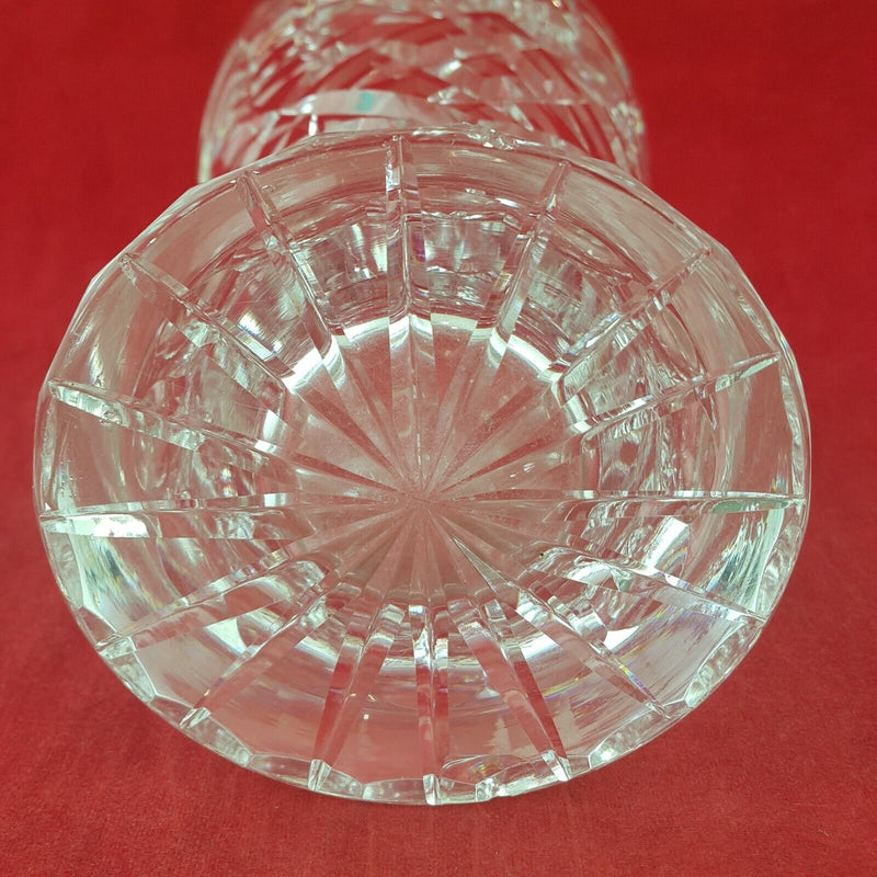 Vintage  Clear Glass Vase - 8273 OA