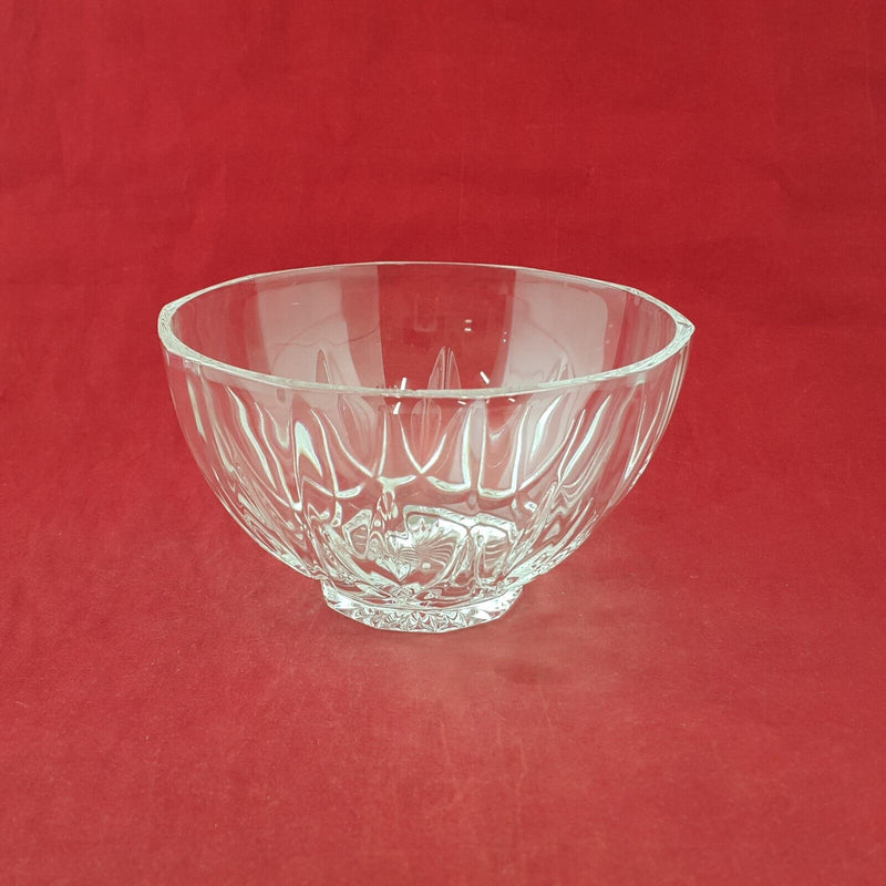 Vintage Crystal Glass Bowl - 8266 OA