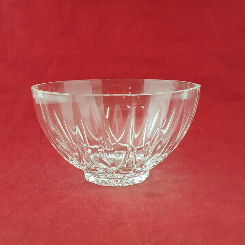 Vintage Crystal Glass Bowl - 8266 OA