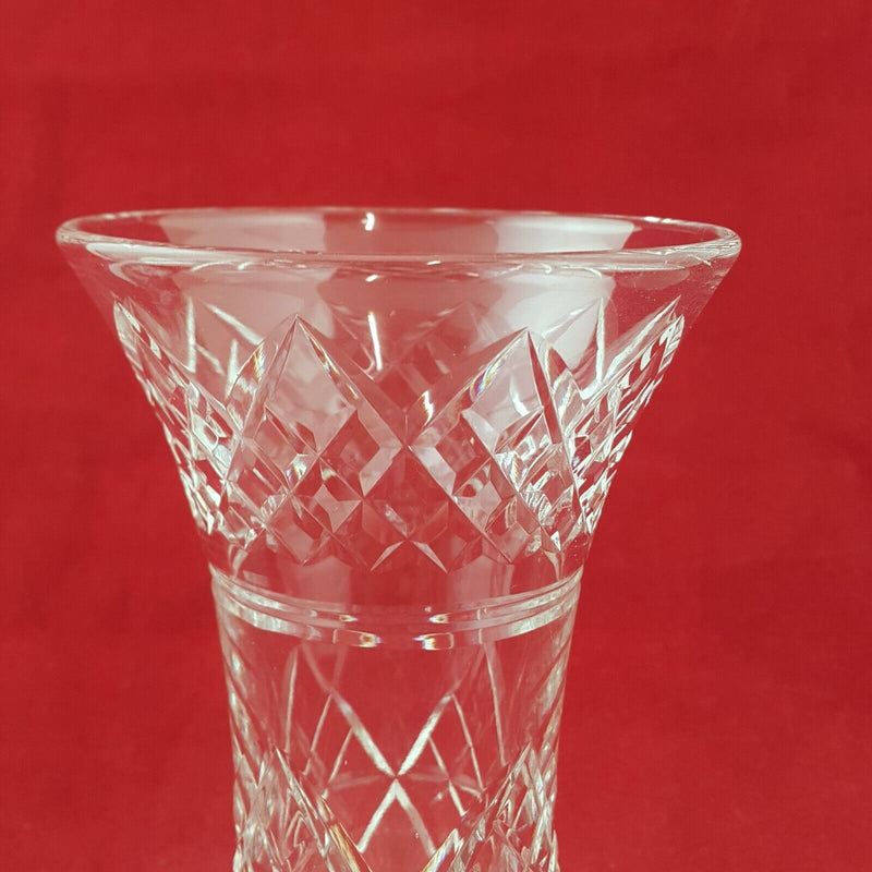 Vintage Crystal Glass Vase - 8271 OA