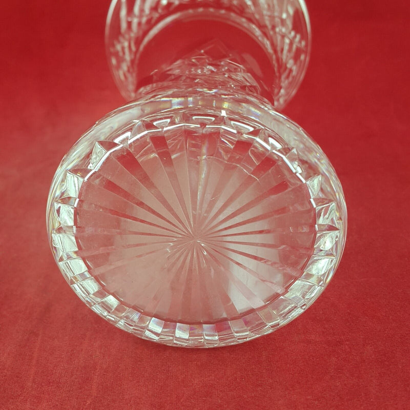 Vintage Crystal Glass Vase - 8271 OA