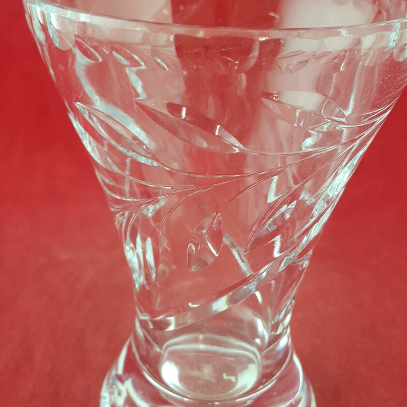 Crystal Glass Set of Two Bud Vases 8263 OA