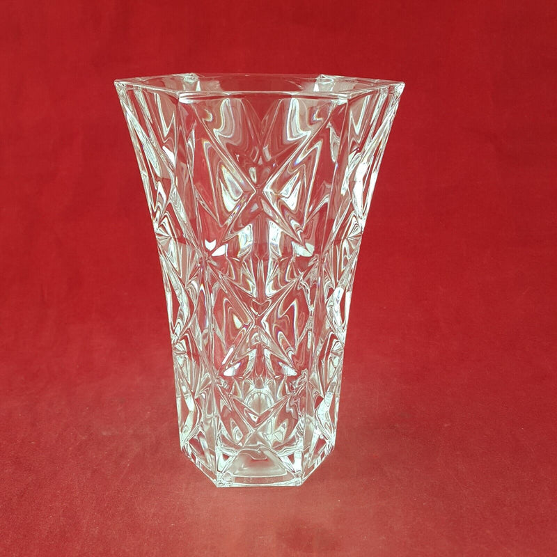 Crystal Glass Set of Two Bud Vases 8263 OA