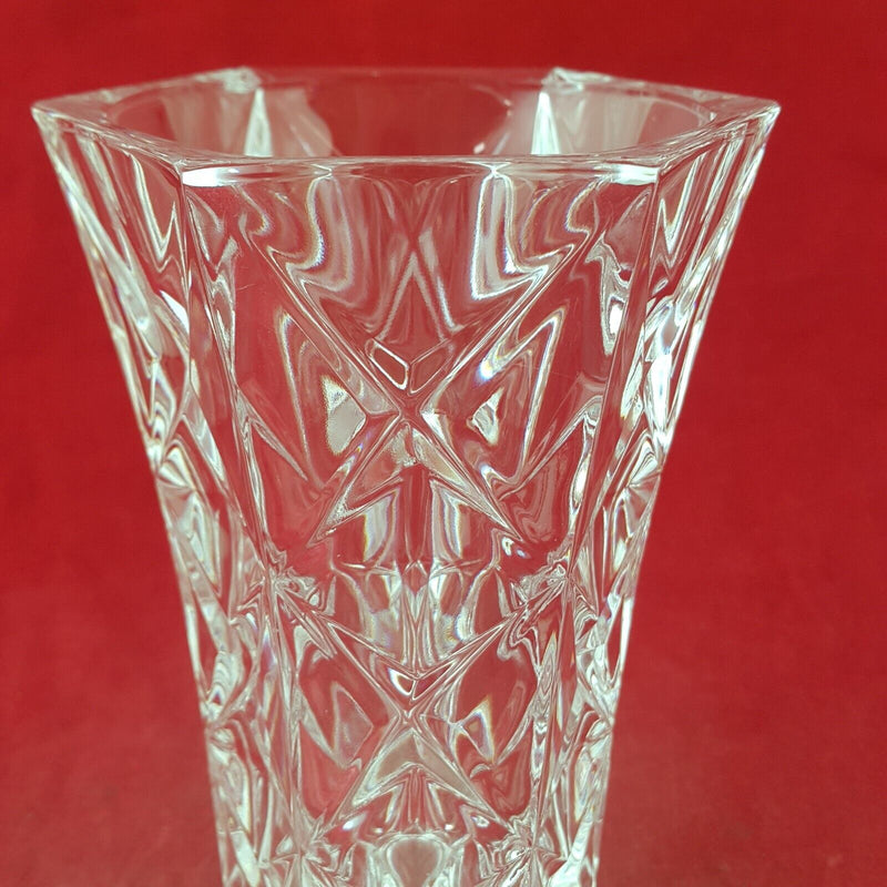 Crystal Glass Set of Two Bud Vases 8263 OA