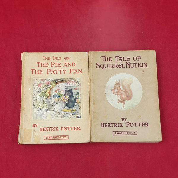 Beatrix Potter The Tale of Squirrel Nutkin & The Pie And The Patty Pan - 8431 N/