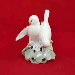 Royal Copenhagen Porcelain - Two Doves Figurine Model Number 056 - 0131 RCH
