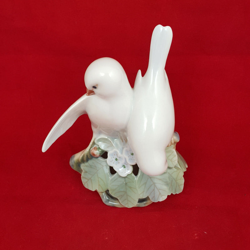 Royal Copenhagen Porcelain - Two Doves Figurine Model Number 056 - 0131 RCH