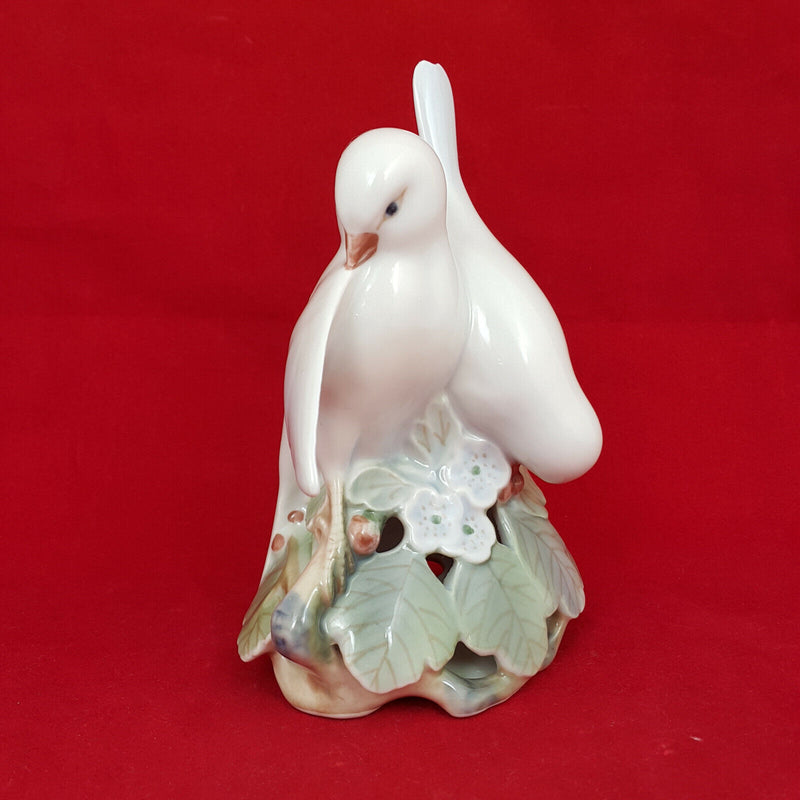 Royal Copenhagen Porcelain - Two Doves Figurine Model Number 056 - 0131 RCH