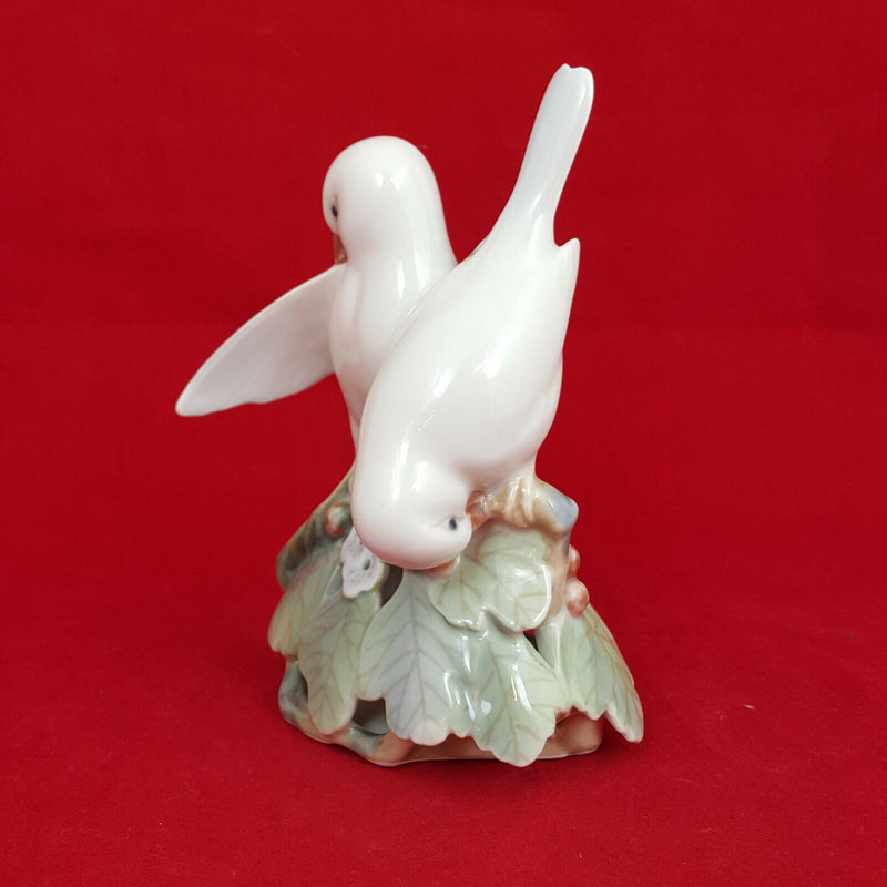 Royal Copenhagen Porcelain - Two Doves Figurine Model Number 056 - 0131 RCH